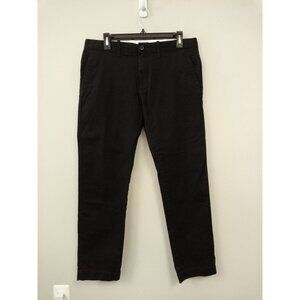 Men's Black Slim Chino Pants